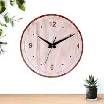 wooden Villa Wall Clock 