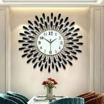 Paperarrow Crystal Sun Wall Clock