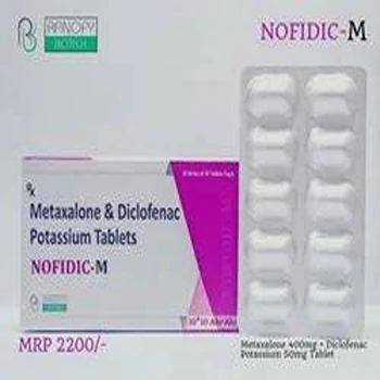 Diclofenac And Metaxalone Tablet