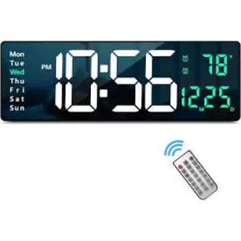  Enakshi Large Digital Wall Clock