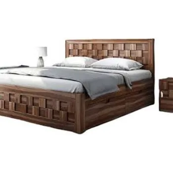 Comfortable Double Cot Bed