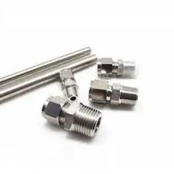 Double Ferrule Fittings , For Gas Line  