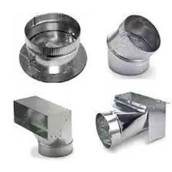 Silver Duct Fittings