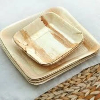 Lightweight Eco Palm Leaf Plate