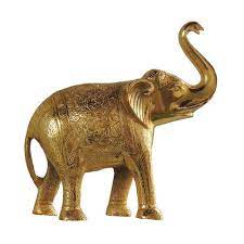 Brass Elephant Statue