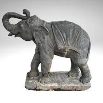 Stone Elephant Statue