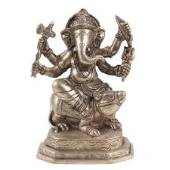  Brass Lord Ganesh Statue