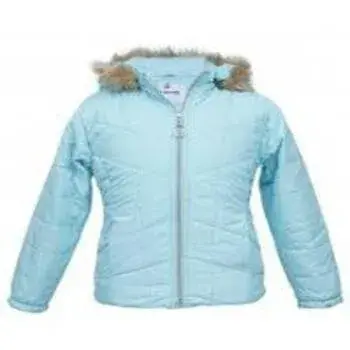 Sky Blue Puffer Jacket