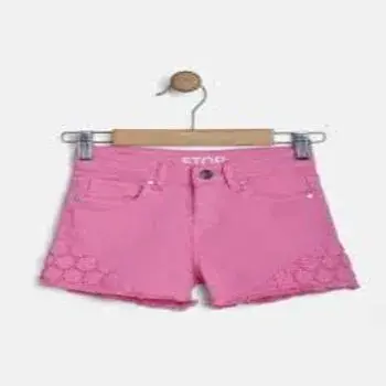 Pink Girls Shorts