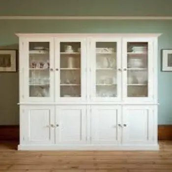 White Glass Cupboard