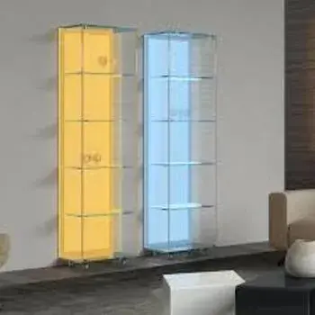 Illuminated Glass Cupboard