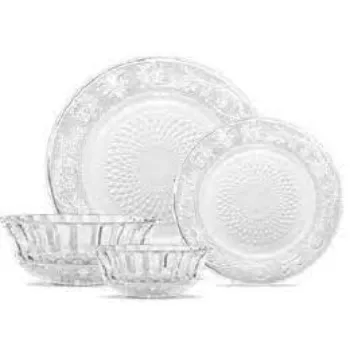 Mahavir Glass Dinner Set