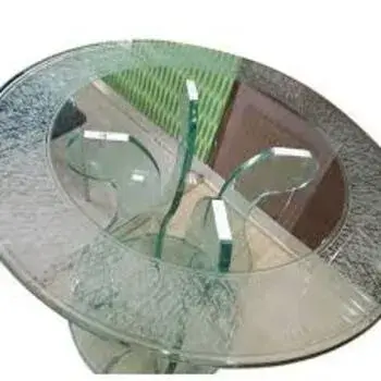 Transparent Glass Top Table