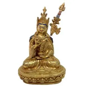  Gold Guru Rinpoche Statue