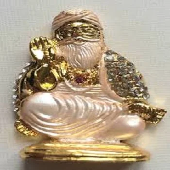 Guru Nanak Dev Ji Gold Plated Statue