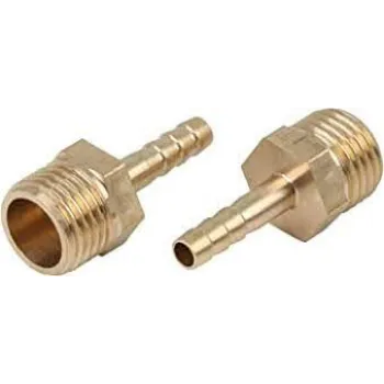 Hose Pipe Fittings  Golden Color 