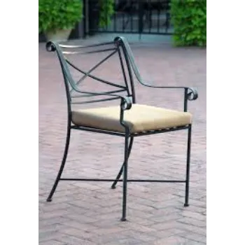 Long Lasting Iron Arm Chair