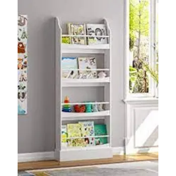 White Kids Bookcase