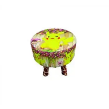 Pikachu Print Kids Stool