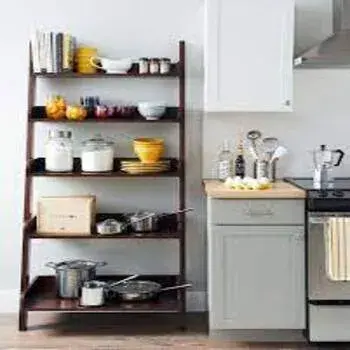 Wooden Kitchen Storage  Rack 