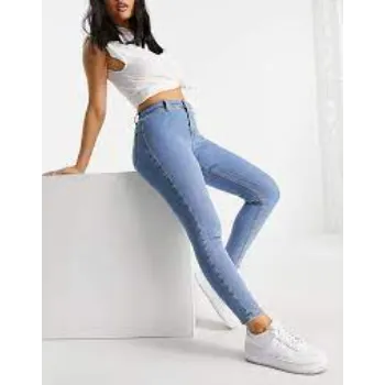 Ladies Sky Blue Jeans