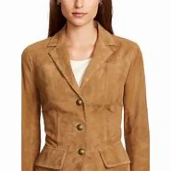 Fancy Ladies Suede Jacket