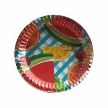 Lightweight Laminated Paper Plate