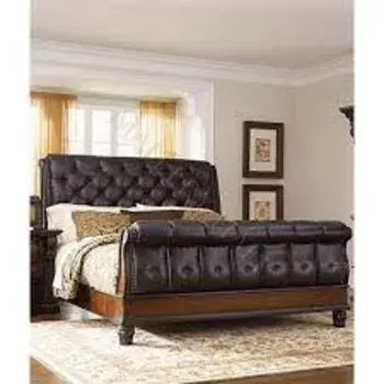 Leather Bed