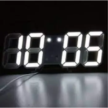  Yipa Modern 3d Digital LED  Clock 