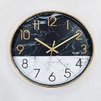 Nordic Fashion Marble Clock