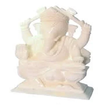 White Marble Ganesh Statue