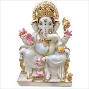 White  Ganesha Statue