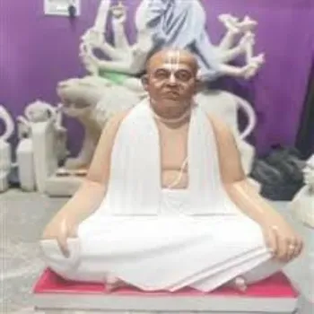 Pandit Ji Marble Human Statue