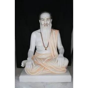  Vintagebharat Maharishi Marble Human Statue