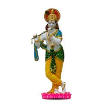 JPG Polyresin Standing Krishna Statue