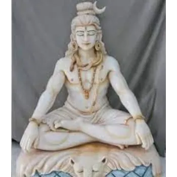  White Marble Shiva Statue