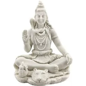  Bellaa 24063 Lord Shiva Blessing Statue