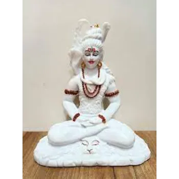  Niraj Art Handicrated Marble Shiva Statue