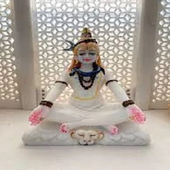 Lord Shiva Mabrle Statue