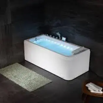 Rectangle, Massage Bath Tub