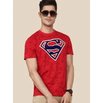 Men Round Neck Printed T-Shirts