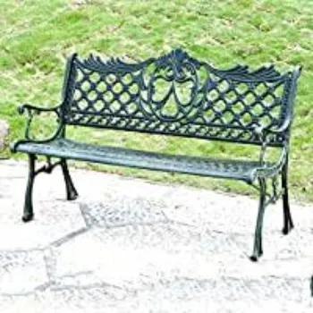 Fully Assembled  Metal Bench