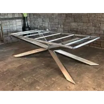 Adjustable Metal Table Base