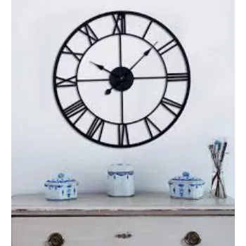  Craftter Handmade Medium Black Color Wall Clock 