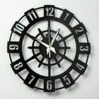  Stone Bystag Metal Wall Clock