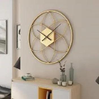 Nutts Metal Wall Clock 