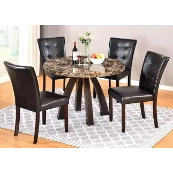 Polished Oval Dining Table