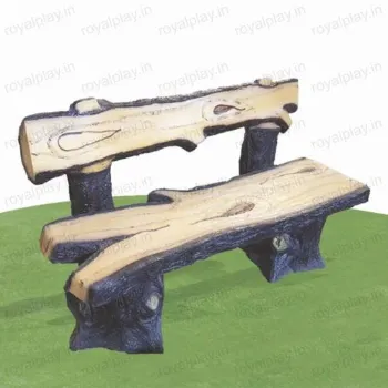 Wooden Park Bench