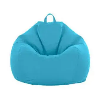 Sky Blue Plain Bean Bag