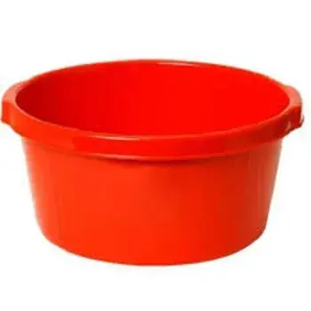 Orange - Round, Plastic Bath Tub